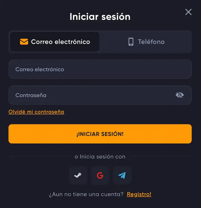 Spinarium Casino login