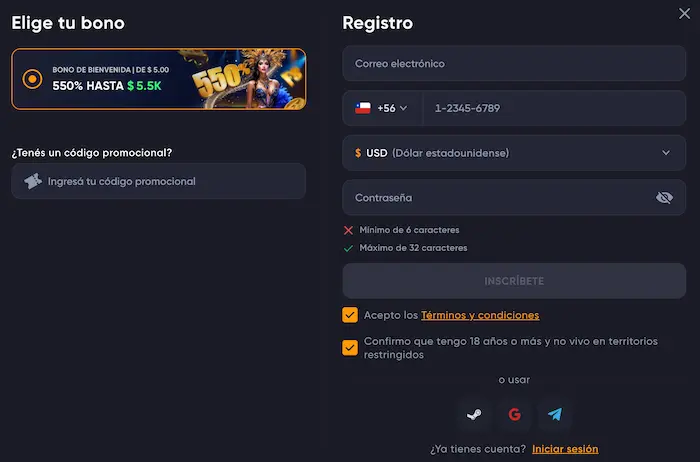Spinarium Casino Login reg