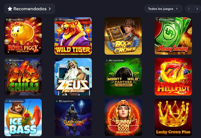 Spinarium Casino Juegos games